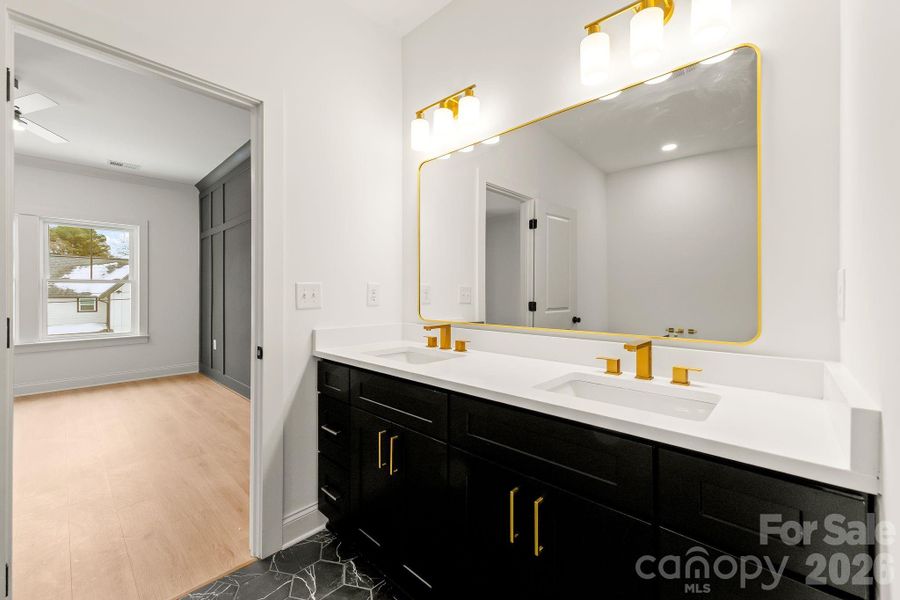 Furnished interior view inside a new home in , Charlotte (Image 41).