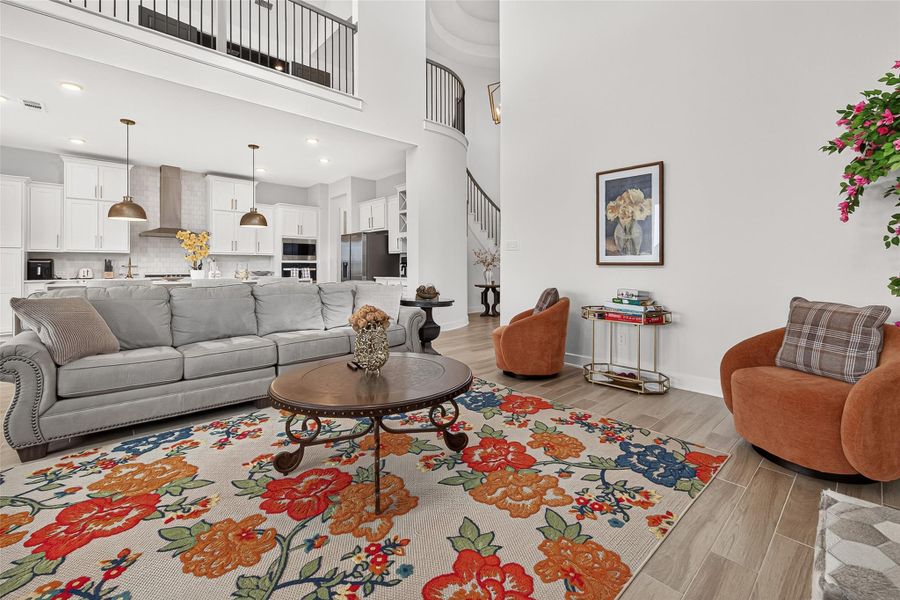 Furnished interior view inside a new home in , Brookshire (Image 10).