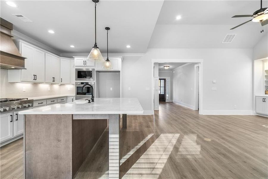 Furnished interior view inside a new home in Stonegate, Monroe (Image 17).