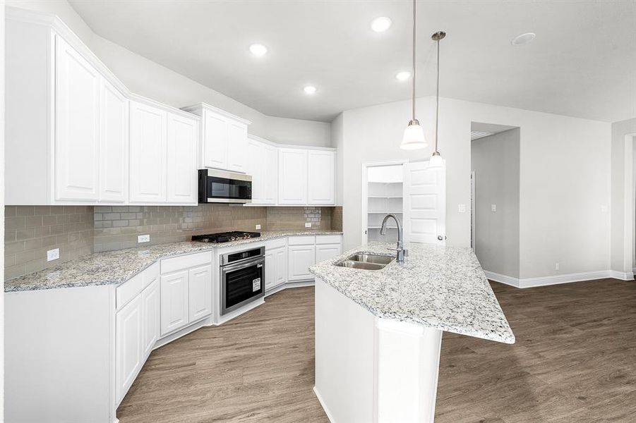 Furnished interior view inside a new home in , Greenville (Image 11).