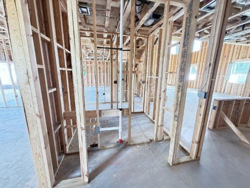 In-progress construction of a new home in Trailside, Mount Dora, FL (Image 11).
