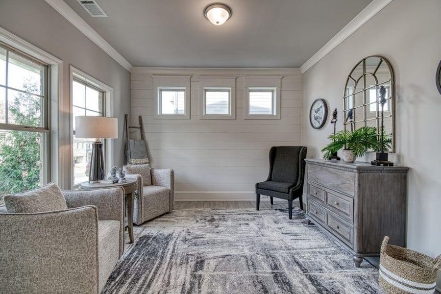 Furnished interior view inside a new home in Pinecrest Ridge, Dacula (Image 15).