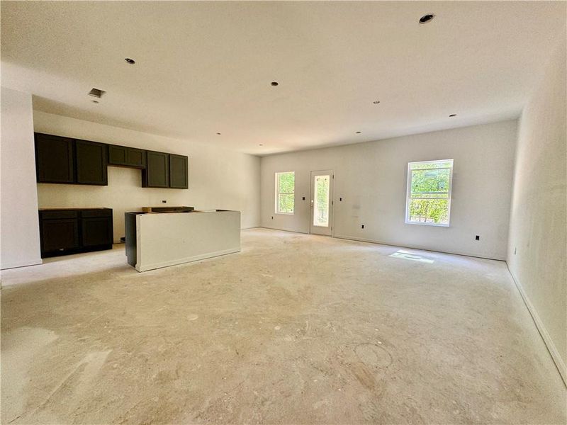 In-progress construction of a new home in Eastlyn Crossing, Flowery Branch, GA (Image 22).