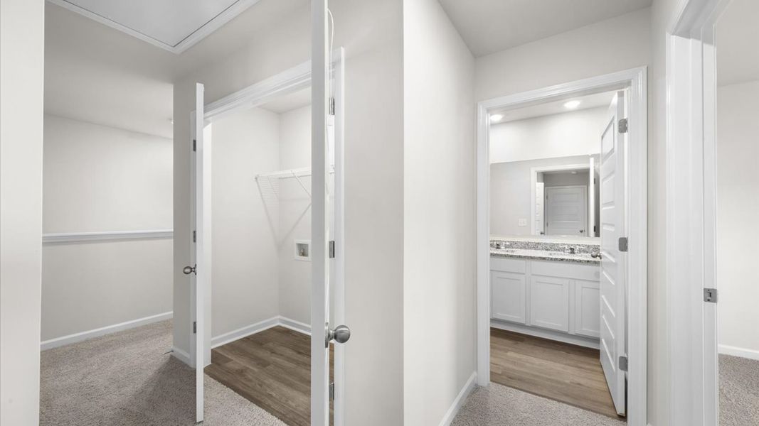 Spacious, unfurnished interior of a new home in Laurel Park Townhomes, Hephzibah (Image 18). Spacious, unfurnished interior of a new home in Laurel Park Townhomes, Hephzibah (Image 18).