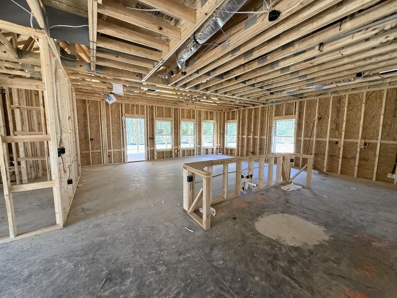 In-progress construction of a new home in , Summerville, SC (Image 56). In-progress construction of a new home in , Summerville, SC (Image 56).