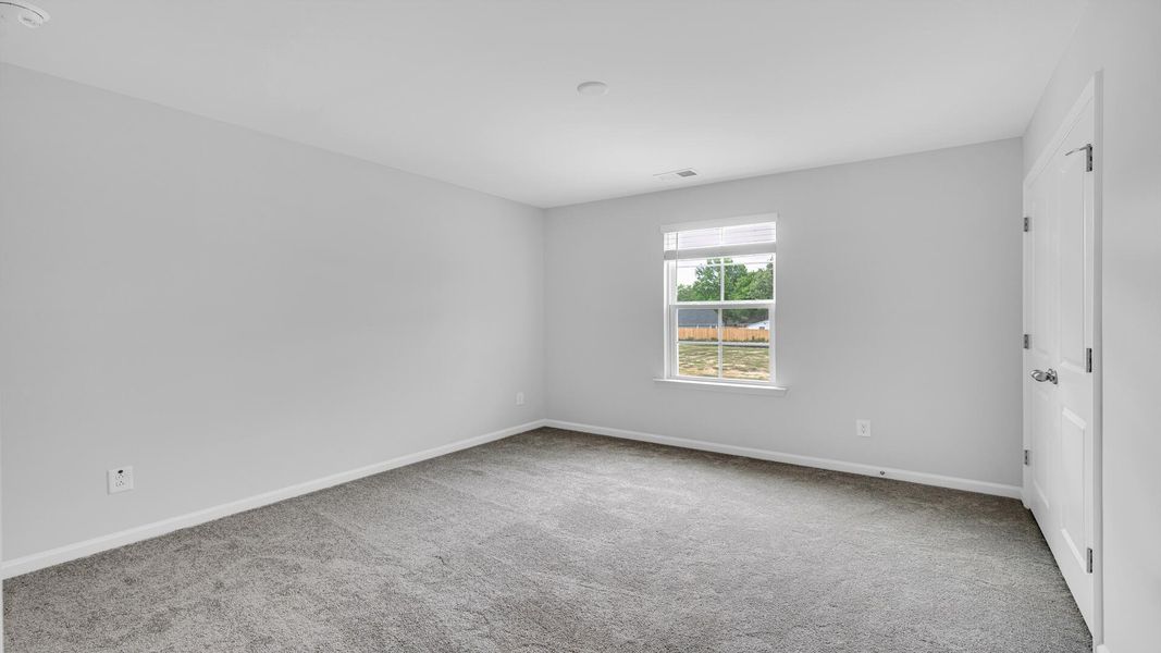 Spacious, unfurnished interior of a new home in Creekside at Andrews, Summerville (Image 28). Spacious, unfurnished interior of a new home in Creekside at Andrews, Summerville (Image 28).