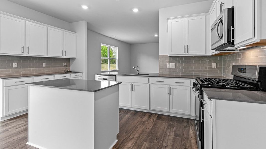 Furnished interior view inside a new home in The Reserve at Stoney Creek, Whitsett (Image 6).