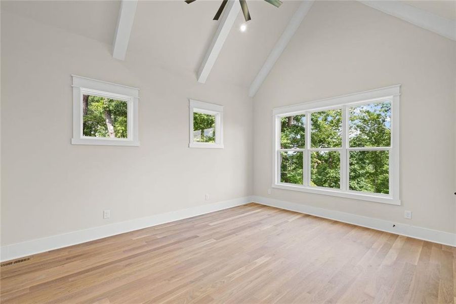 Spacious, unfurnished interior of a new home in , Dawsonville (Image 57).