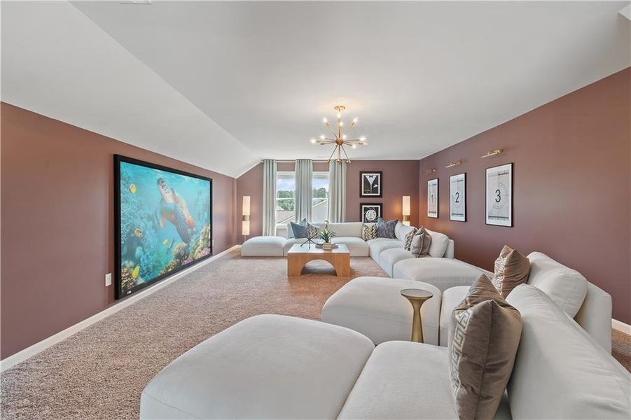 Furnished interior view inside a new home in Cooper Park, McDonough (Image 36).