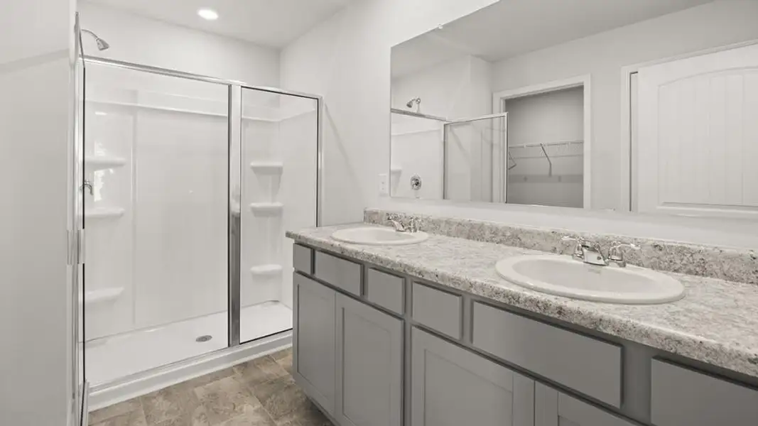 Furnished interior view inside a new home in Oaks at Cedar Grove, Fairburn (Image 5). Furnished interior view inside a new home in Oaks at Cedar Grove, Fairburn (Image 5).