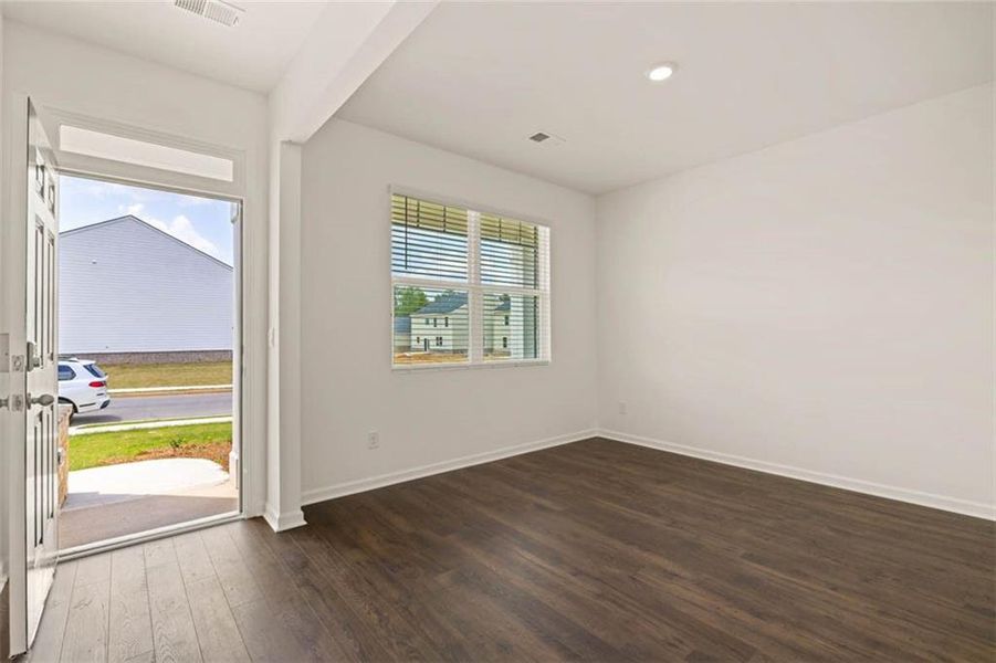 Spacious, unfurnished interior of a new home in The Reserve at Calcutta, Stockbridge (Image 22).