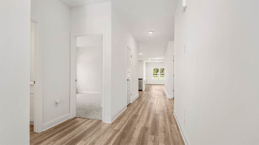 Spacious, unfurnished interior of a new home in Owl's Head Farms, Freeport (Image 13). Spacious, unfurnished interior of a new home in Owl's Head Farms, Freeport (Image 13).