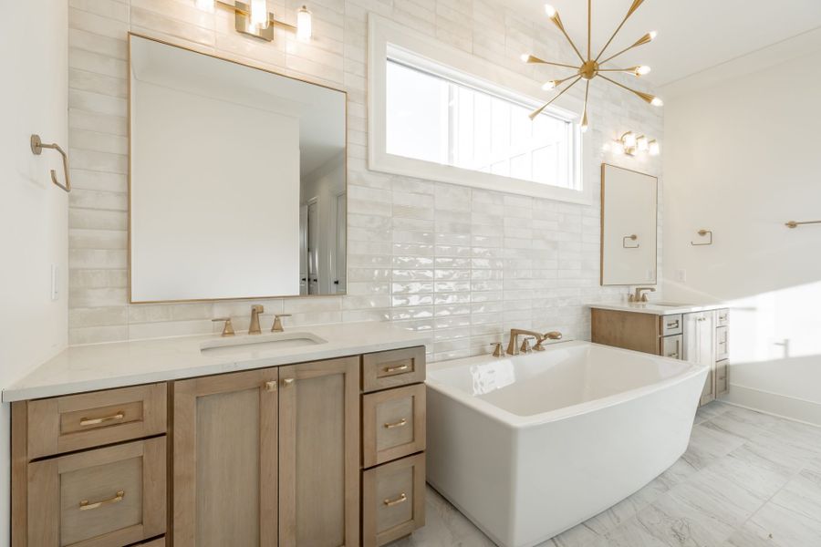 Representative furnished interior of a home built from the Summerbrook by Riverstone Construction, LLC in River Gorge Ranch, River Gorge Ranch (Image 18).