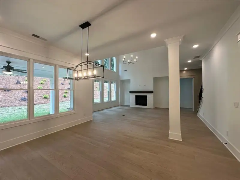 Spacious, unfurnished interior of a new home in Lanesborough, Marietta (Image 7). Spacious, unfurnished interior of a new home in Lanesborough, Marietta (Image 7).