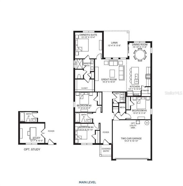 2D floor plan layout of this home in Malabar Springs, Palm Bay, FL (Image 2). 2D floor plan layout of this home in Malabar Springs, Palm Bay, FL (Image 2).