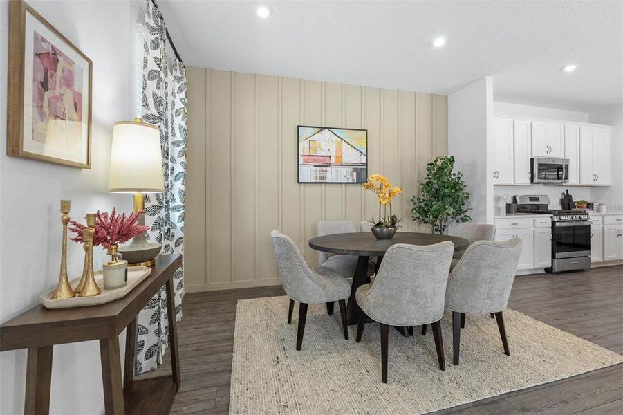 Furnished interior view inside a new home in Brack Ranch, St. Cloud (Image 16).