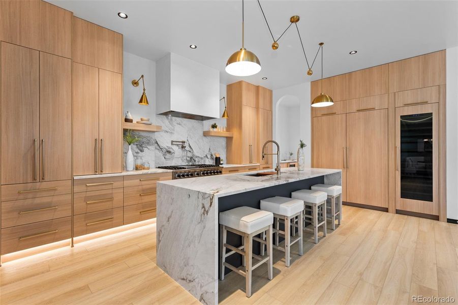 Furnished interior view inside a new home in , Denver (Image 9).