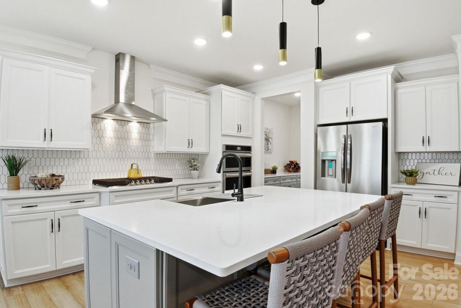 Furnished interior view inside a new home in Summerlin, Mooresville (Image 9).