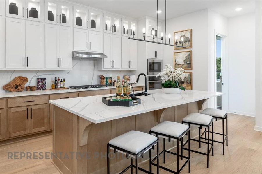 Furnished interior view inside a new home in Wildflower Ranch: 50ft. lots, Dish (Image 26).