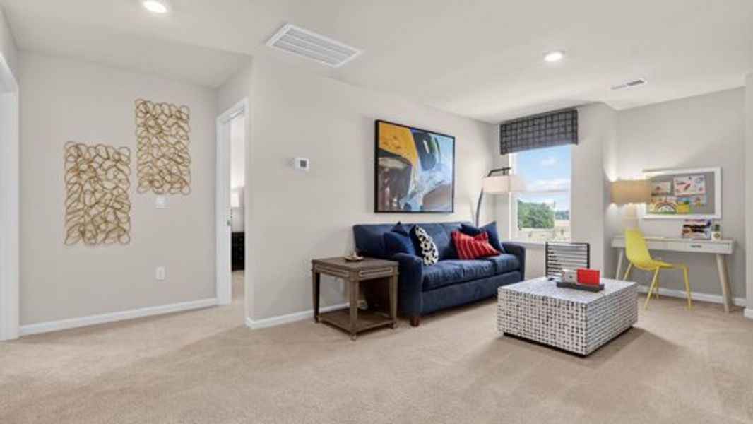Furnished interior view inside a new home in Cross Creek, Spring Lake (Image 13).