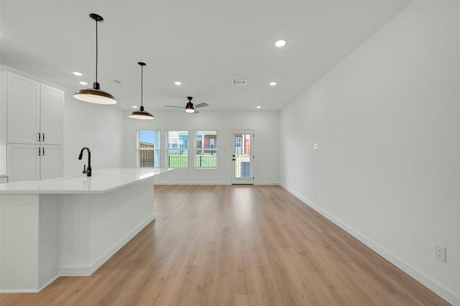 Spacious, unfurnished interior of a new home in Providence Commons, Providence Village (Image 19).