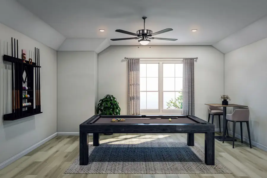 Furnished interior view inside a new home in Evergrove, Richmond (Image 13).