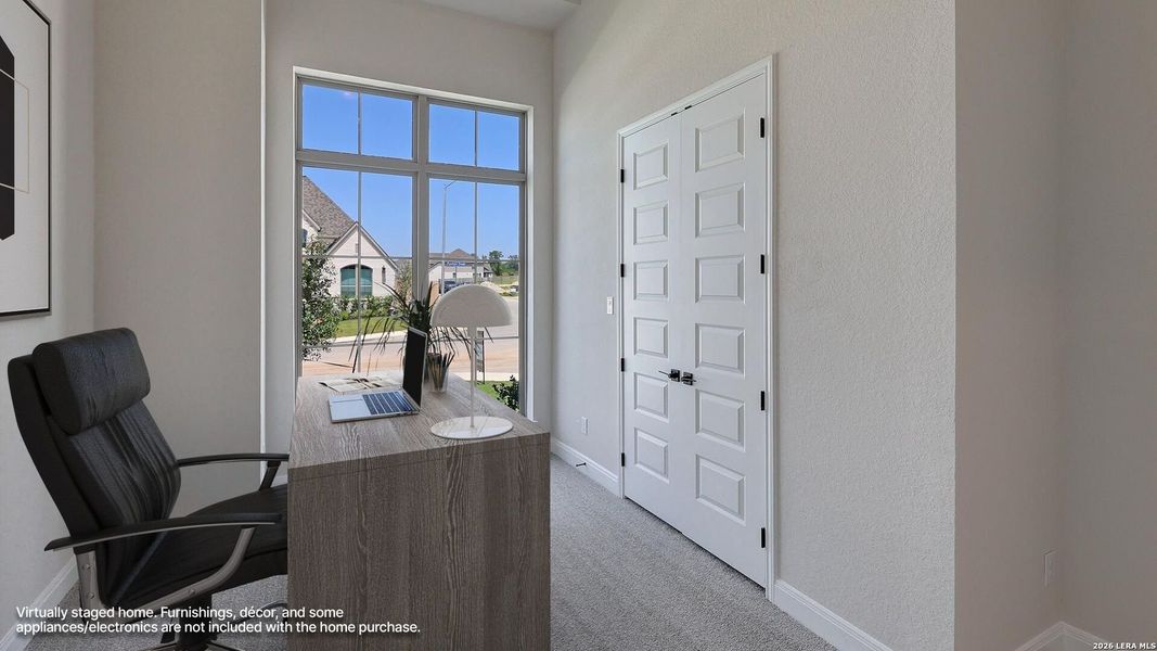 Furnished interior view inside a new home in Kallison Ranch, San Antonio (Image 6).