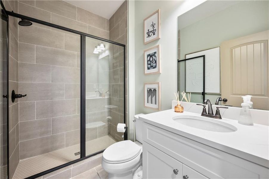 Furnished interior view inside a new home in Adagio, Dacula (Image 27).