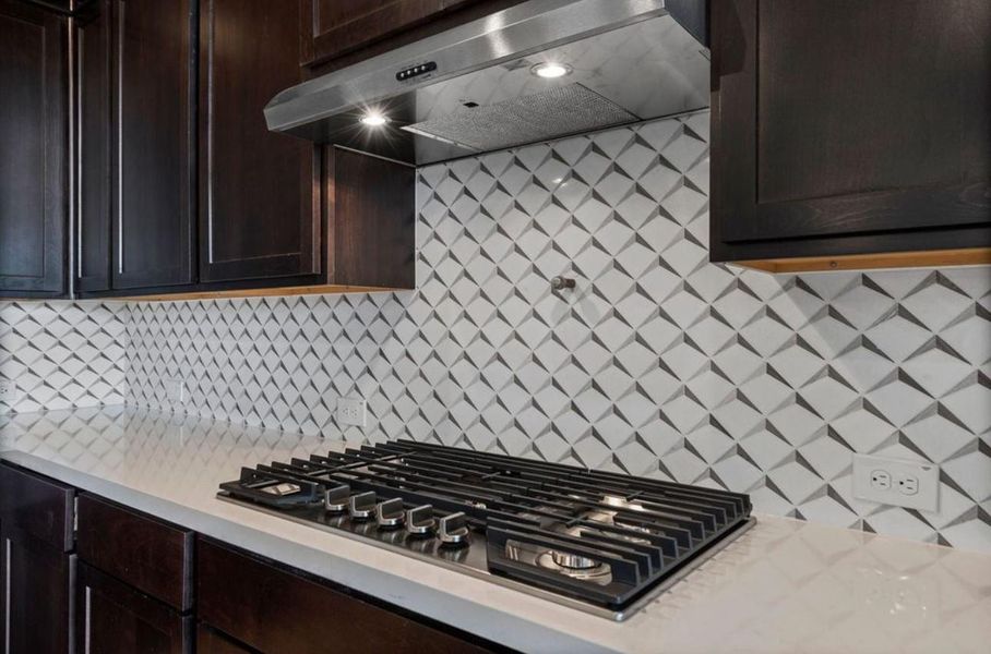 Close-up of interior finishes inside a home in Coastal Point, League City (Image 11).