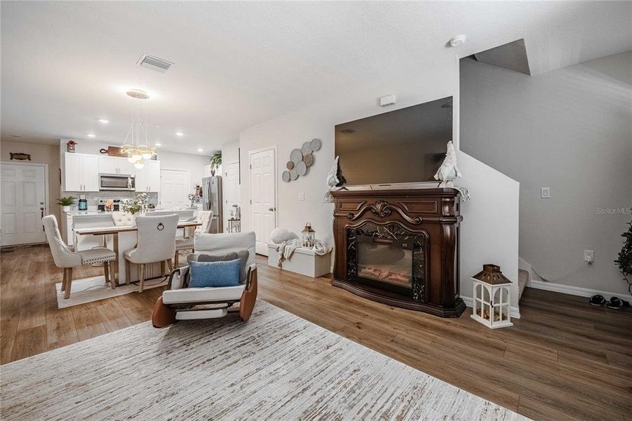 Furnished interior view inside a new home in , Haines City (Image 17). Furnished interior view inside a new home in , Haines City (Image 17).