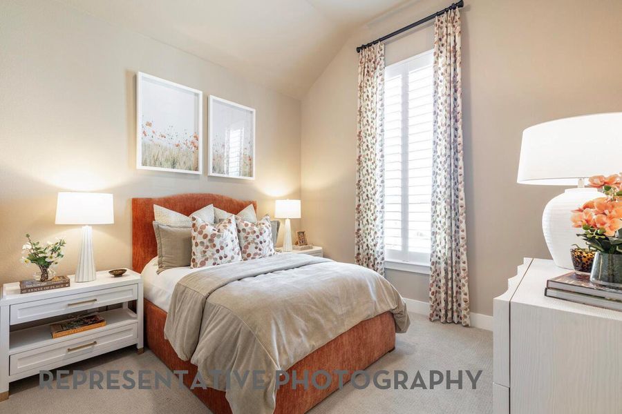 Furnished interior view inside a new home in Flora, Hutto (Image 28).