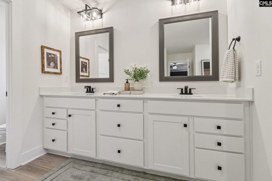 Furnished interior view inside a new home in Boykin Hills, Chapin (Image 24).