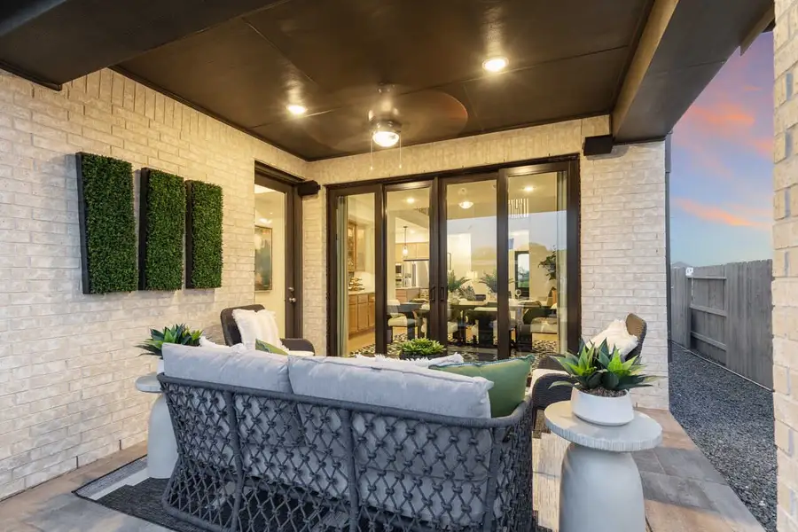 Representative Patio - some options shown