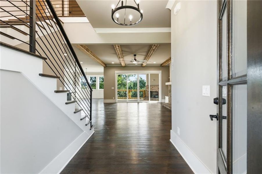 Spacious, unfurnished interior of a new home in , Flowery Branch (Image 23). Spacious, unfurnished interior of a new home in , Flowery Branch (Image 23).