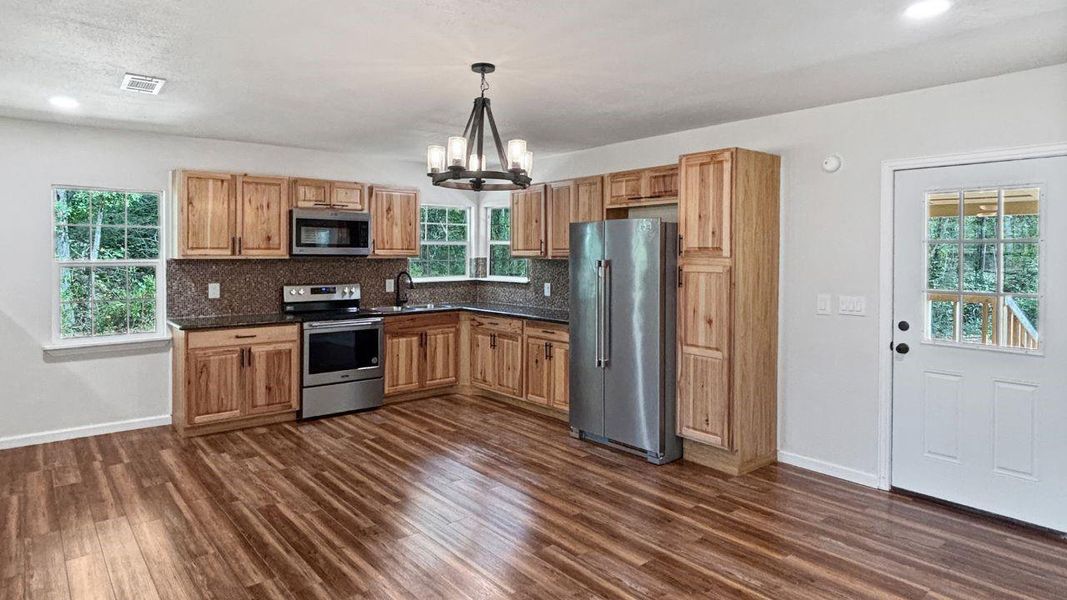 Furnished interior view inside a new home in , Jasper (Image 11). Furnished interior view inside a new home in , Jasper (Image 11).