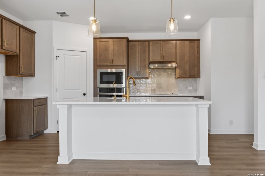 Furnished interior view inside a new home in Saddlebrook Ranch, Schertz (Image 5).