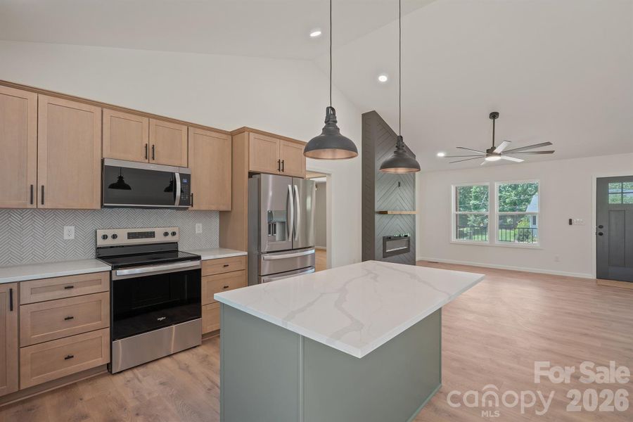 Furnished interior view inside a new home in , Valdese (Image 11).