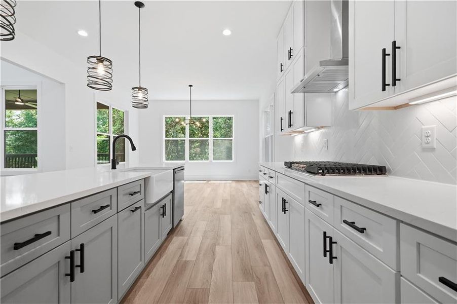Furnished interior view inside a new home in , Jefferson (Image 10).