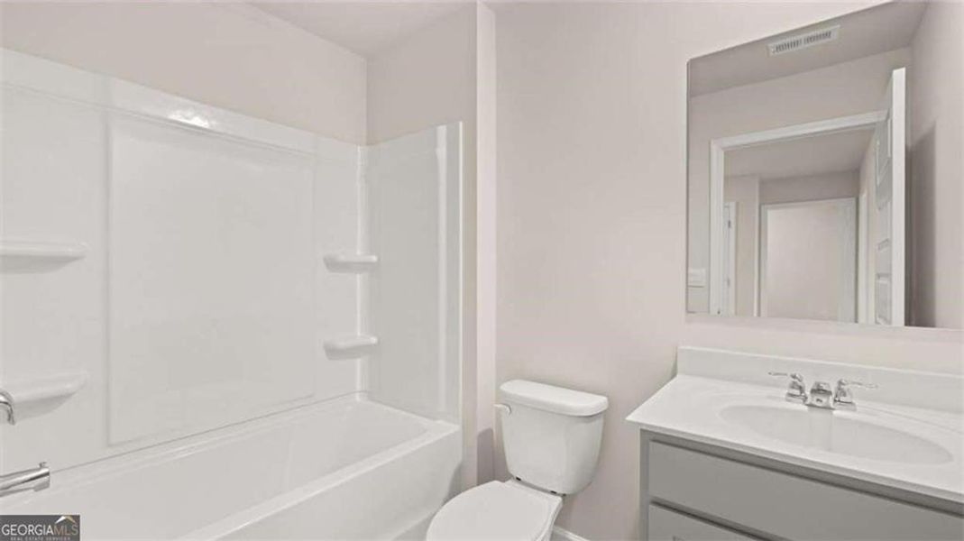 Furnished interior view inside a new home in Echo Glen, Stockbridge (Image 20).