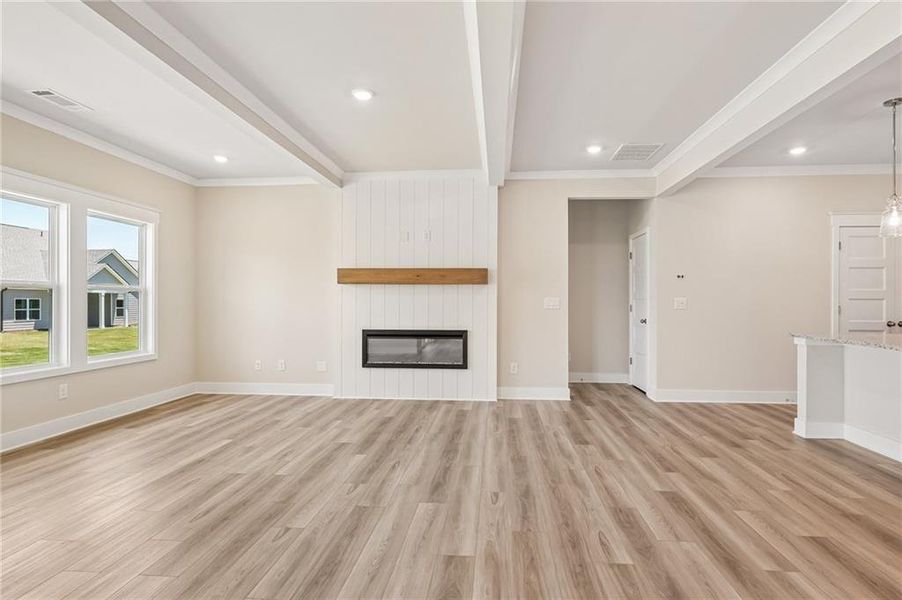 Spacious, unfurnished interior of a new home in Garland Meadows, Cartersville (Image 24). Spacious, unfurnished interior of a new home in Garland Meadows, Cartersville (Image 24).
