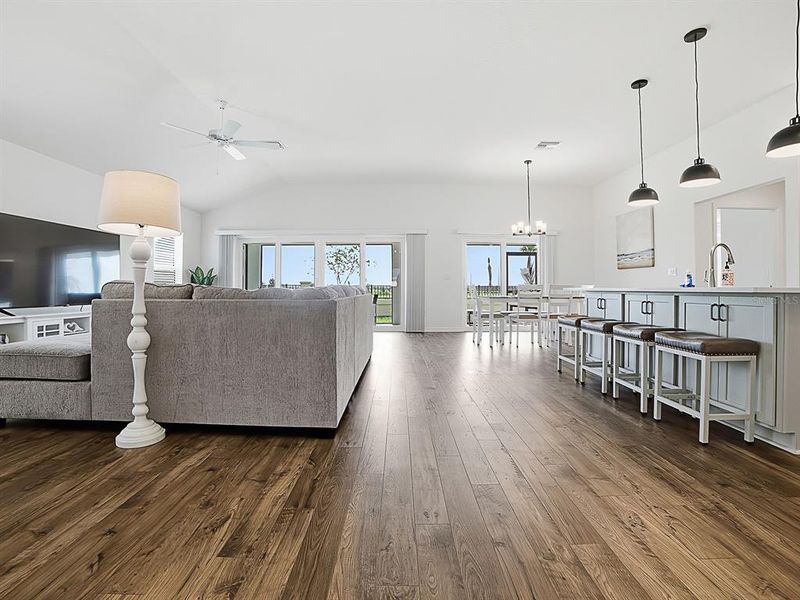 Furnished interior view inside a new home in , The Villages (Image 16). Furnished interior view inside a new home in , The Villages (Image 16).