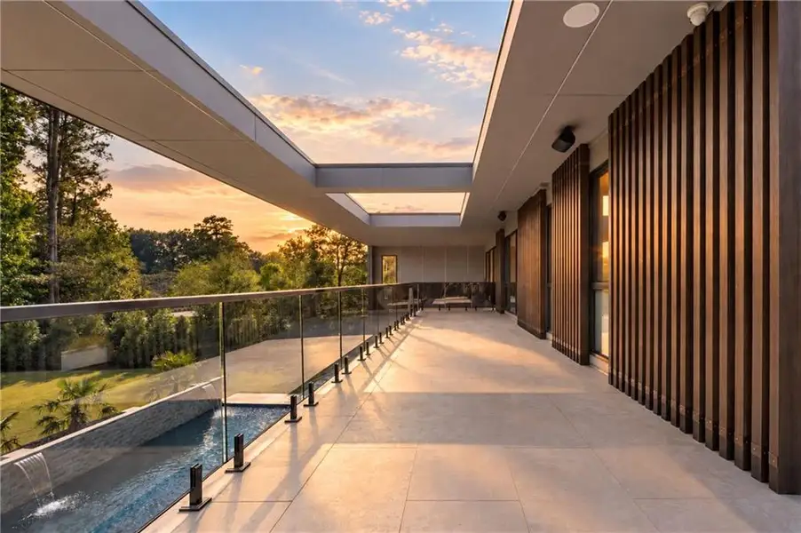 Exterior details and patio area of a home in , Marietta (Image 20).