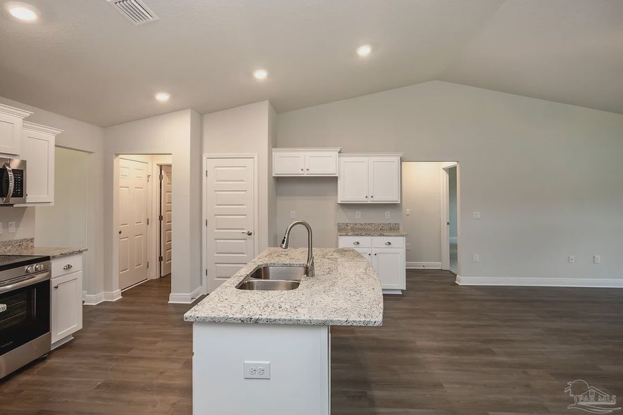 Furnished interior view inside a new home in Emmaline Gardens, Milton (Image 8). Furnished interior view inside a new home in Emmaline Gardens, Milton (Image 8).