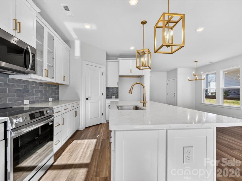 Furnished interior view inside a new home in Westview Towns, Waxhaw (Image 9).