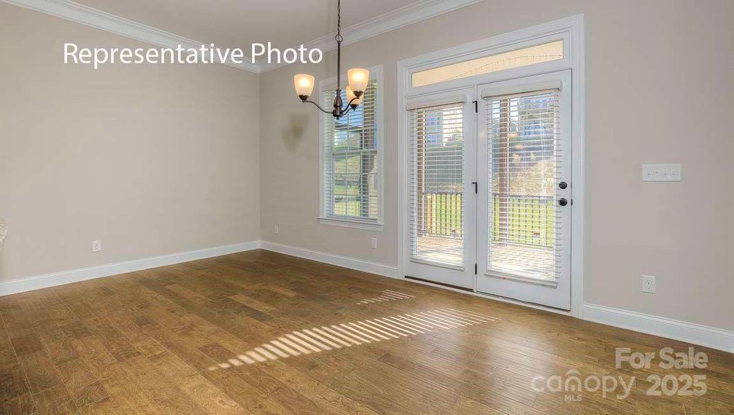 Spacious, unfurnished interior of a new home in Sanctuary at Southgate, Indian Trail (Image 25).