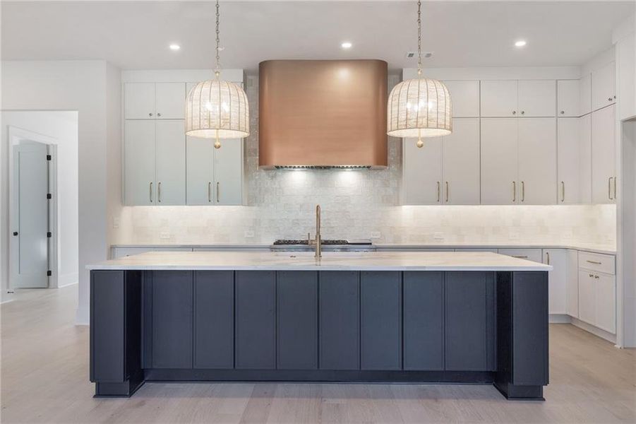 Furnished interior view inside a new home in , Atlanta (Image 6).