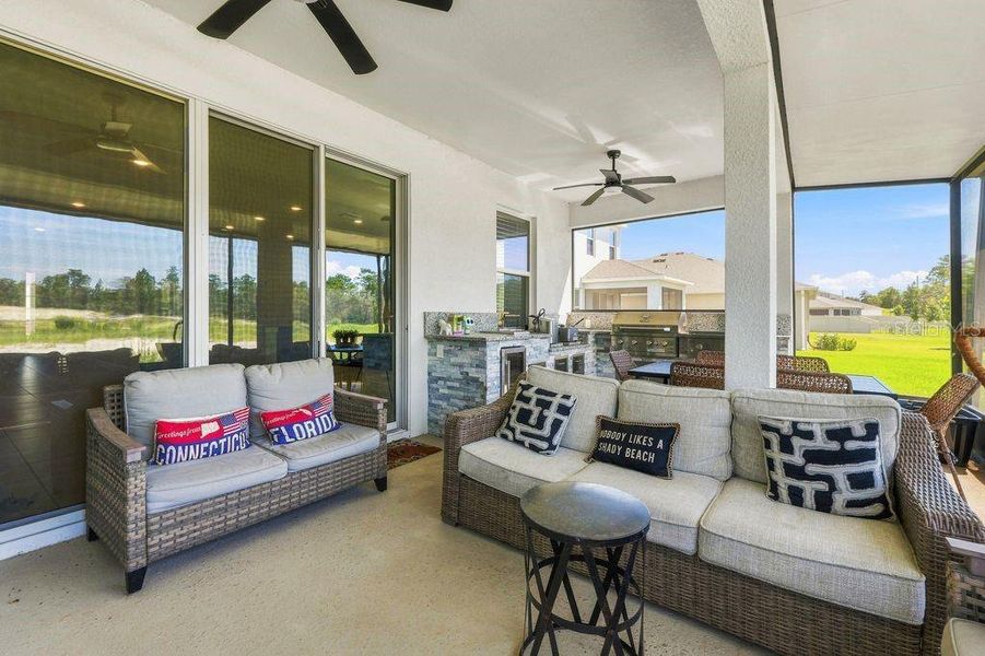Exterior details and patio area of a home in Waterford, Brooksville (Image 30).