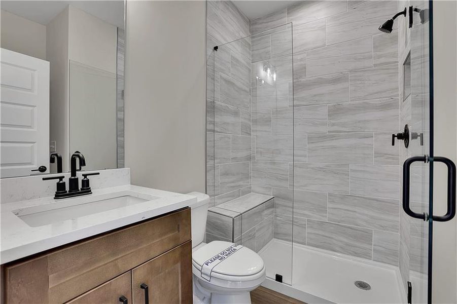 Furnished interior view inside a new home in Twin Lakes, Hoschton (Image 10).