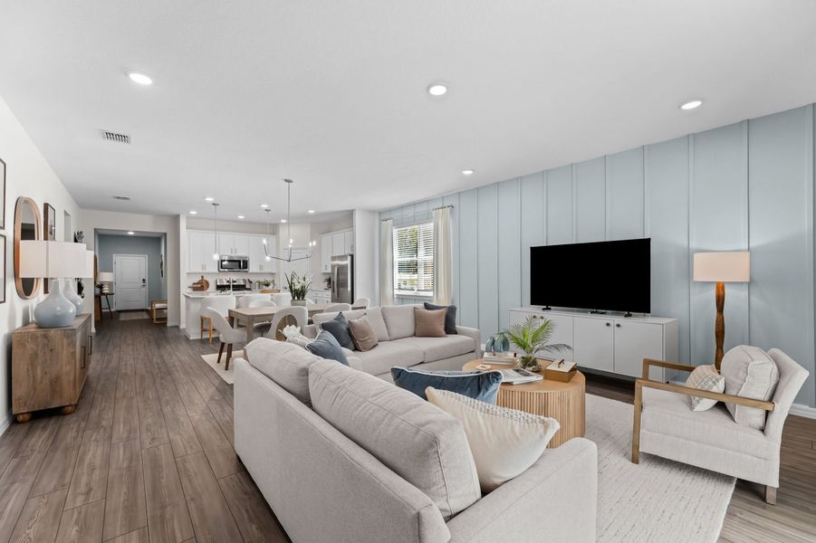 Representative furnished interior of a home built from the The Webber by Stanley Martin Homes in Kentucky Square, Sanford (Image 30).