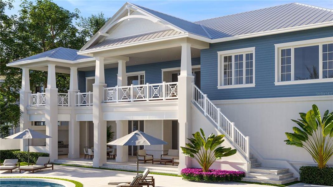 Did we mention there is storage under the stairs for pool toys?